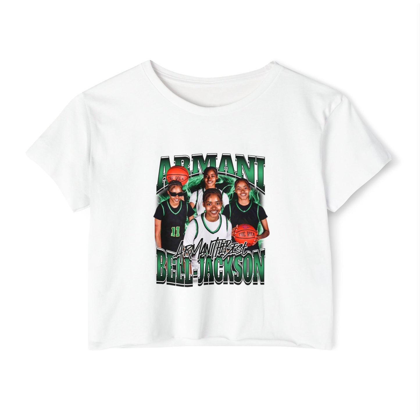 Armani Bell Jackson Crop Top