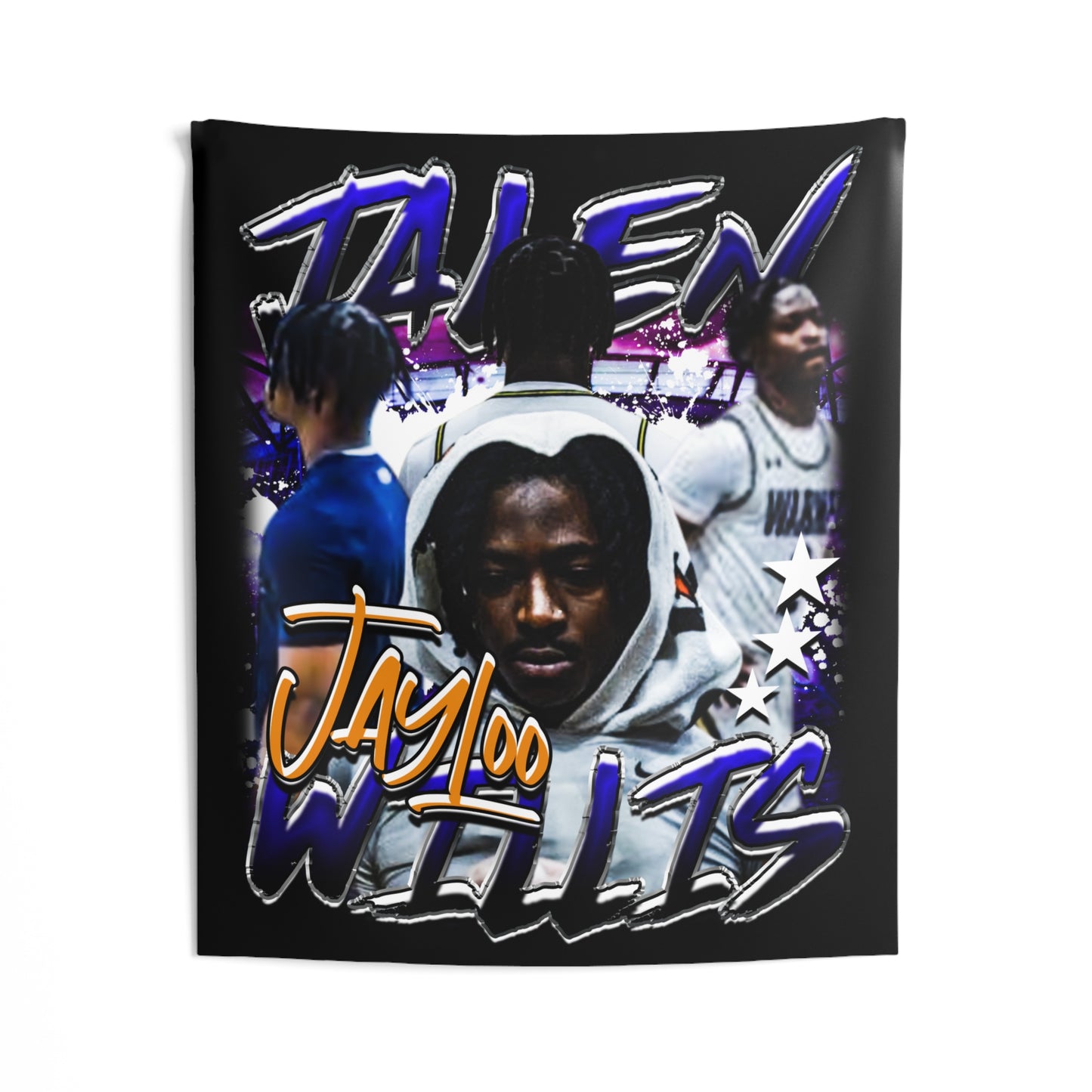 Jalen Willis Tapestry 50” x 60”