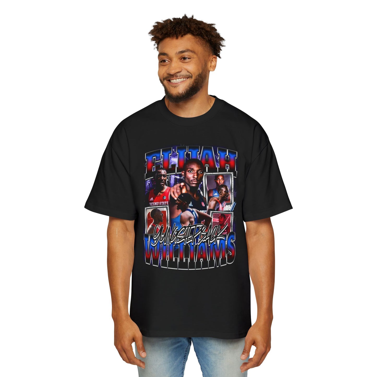 Elijah Williams Oversized Retro Tee