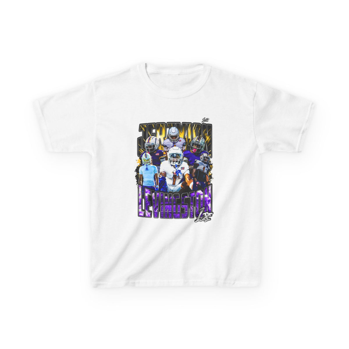Jerzyion Levingston Youth Heavy Cotton Tee