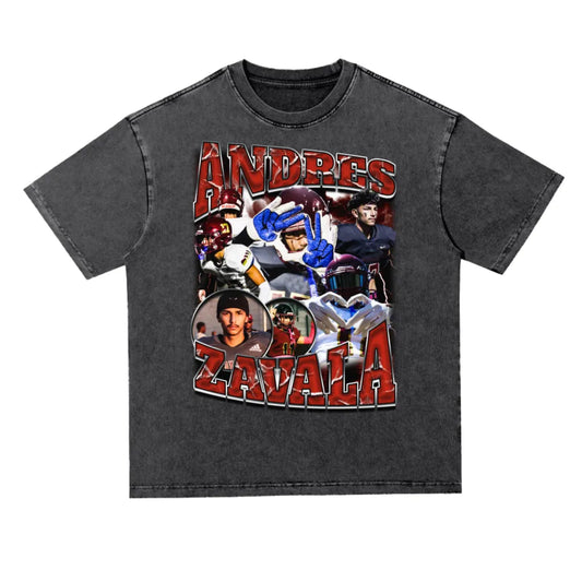 Andres Zavala Oversized Acid wash T-shirt