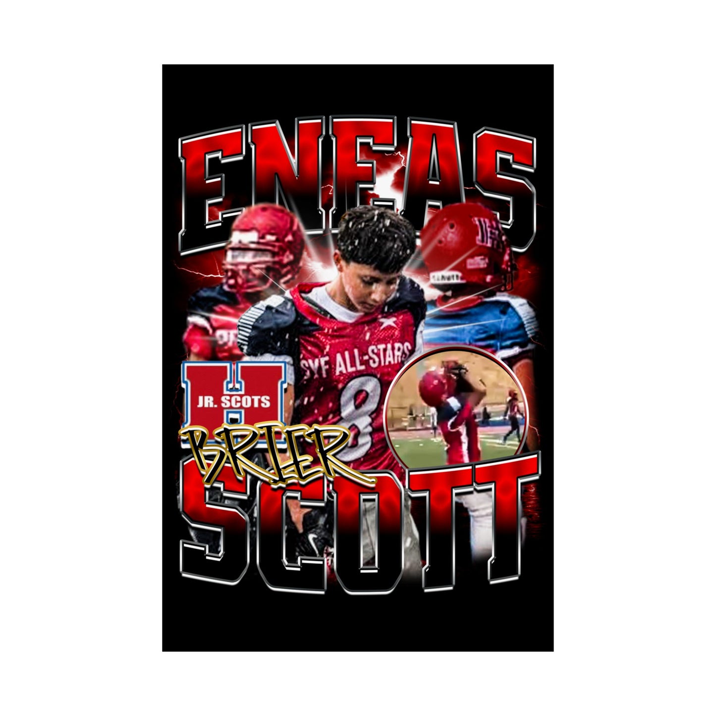 Eneas Briar Scott Poster 24" x 36"