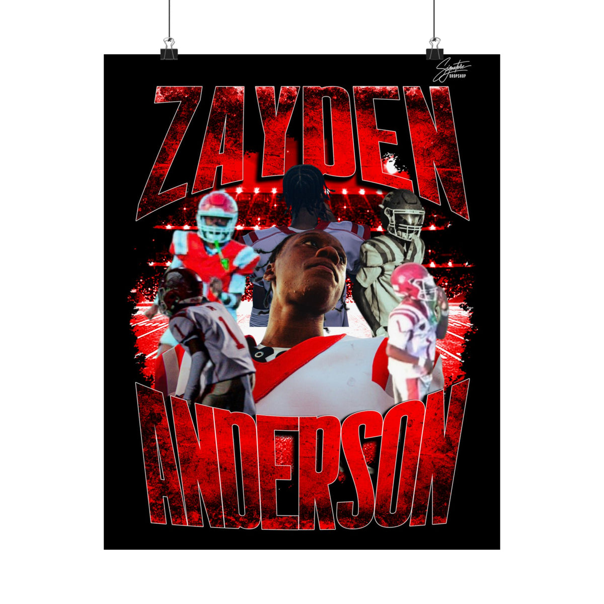 Zayden Anderson Poster