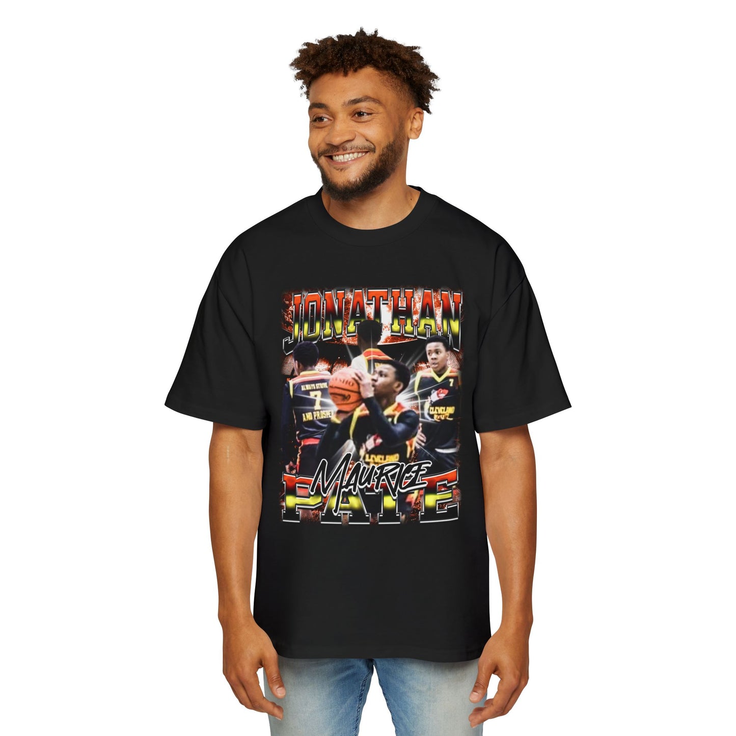 Jonathan Maurice Pate Oversized Retro Tee