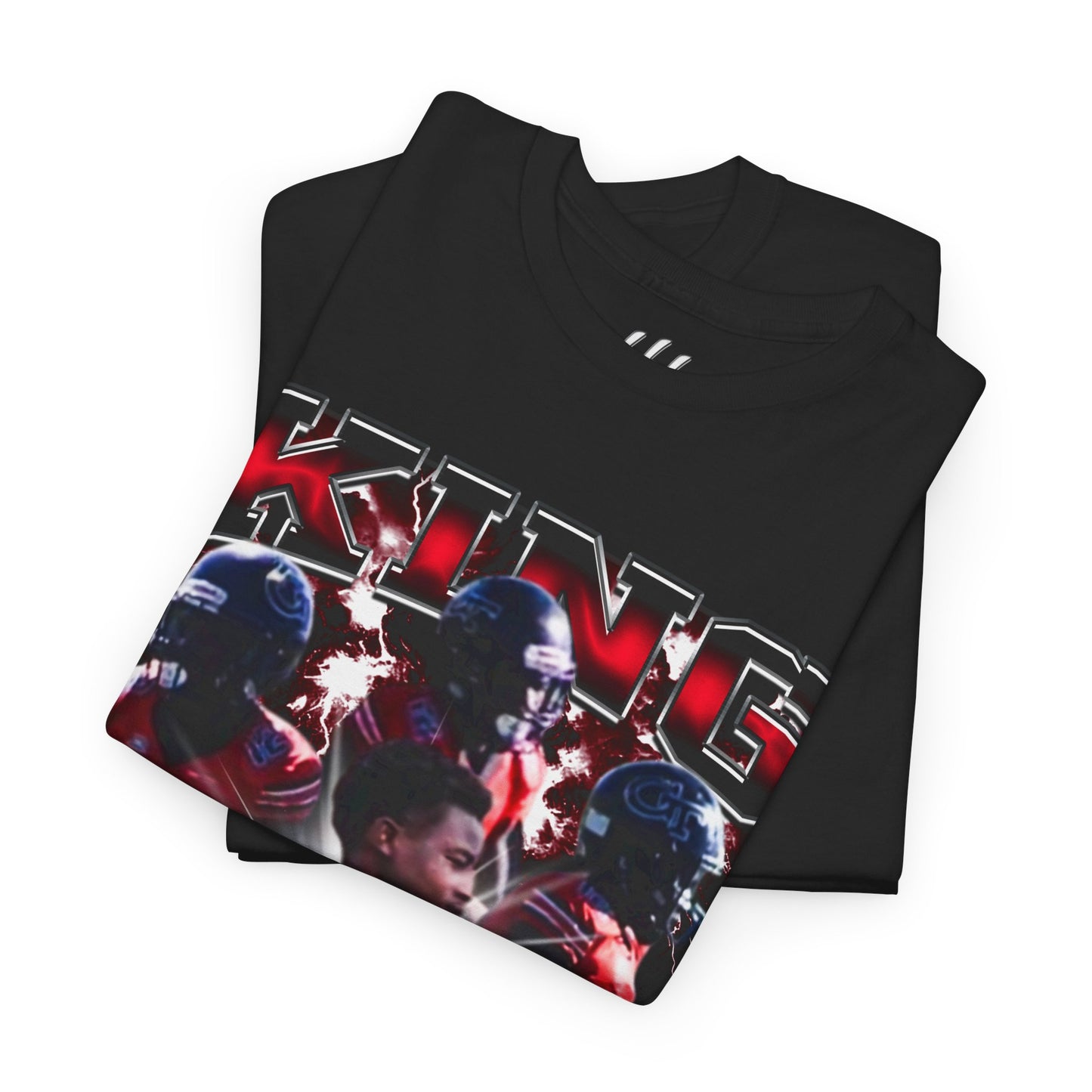King Blue Heavy Cotton Tee