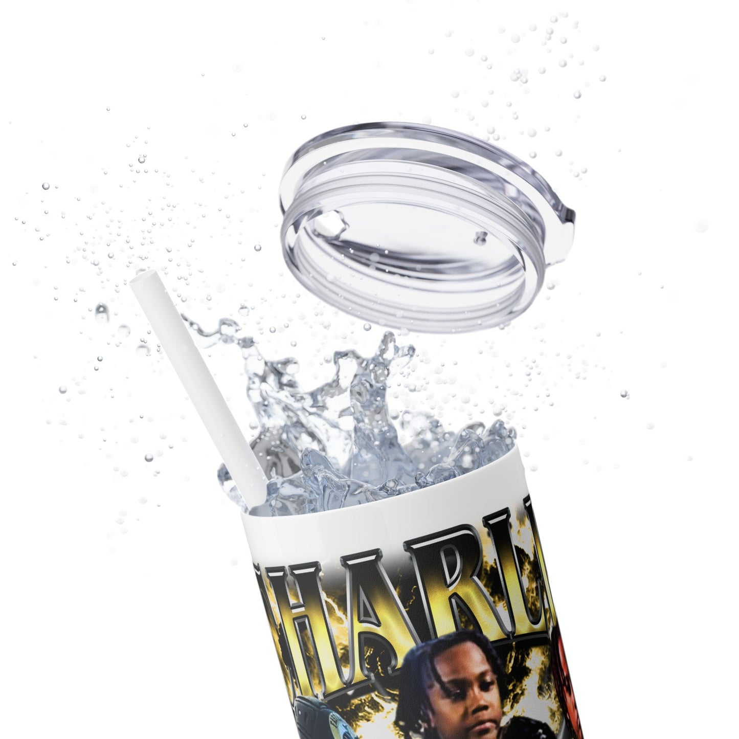 Charlie Paten Stainless Steal Tumbler