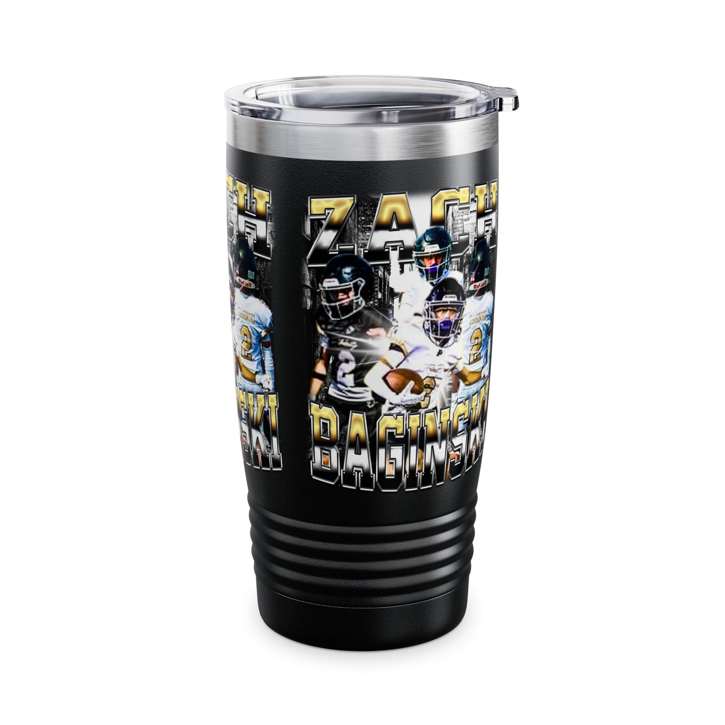 Zach Baginski Stainless Steal Tumbler