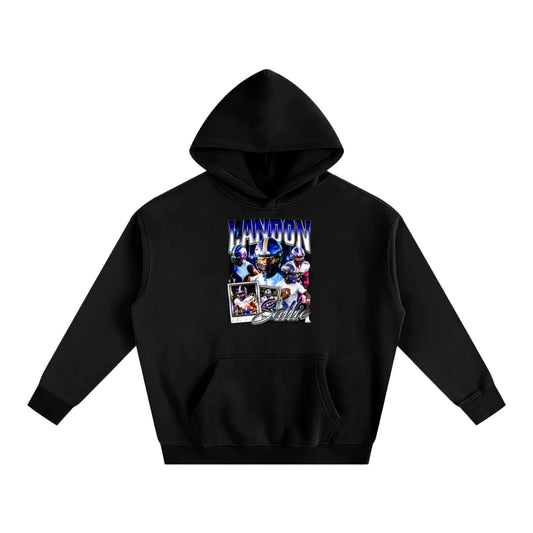 Landon Sallie Oversize Fleeced Hoodie