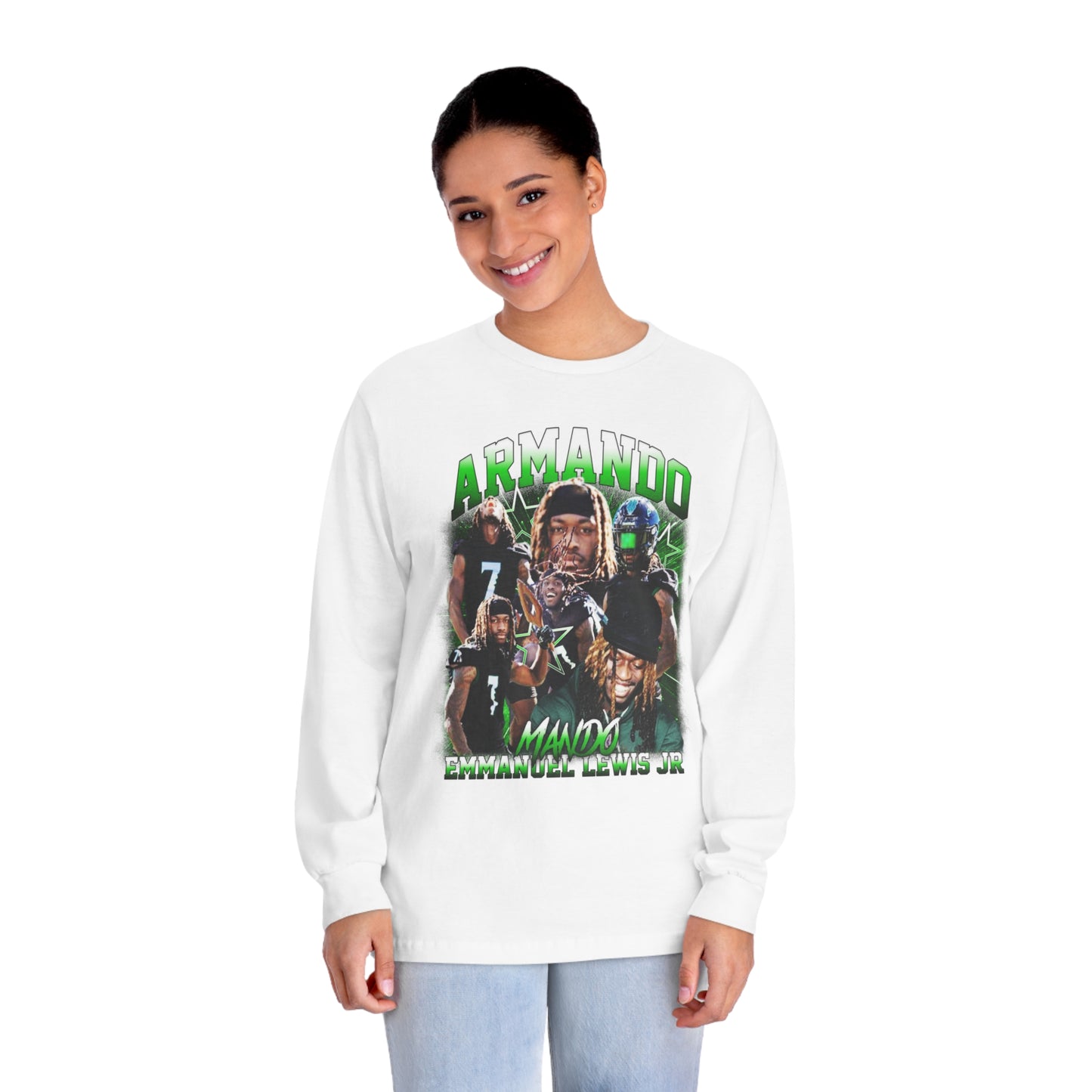 Armando Emmanuel Lewis Jr Classic Long Sleeve T-Shirt