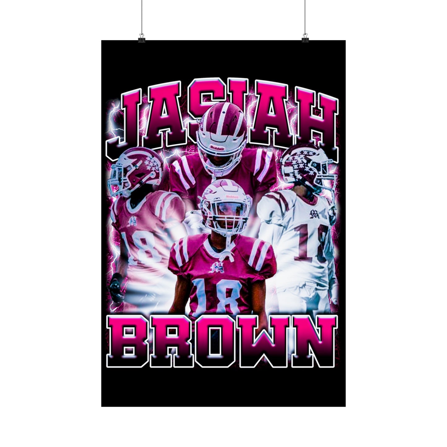 Jasiah Brown Poster 24" x 36"