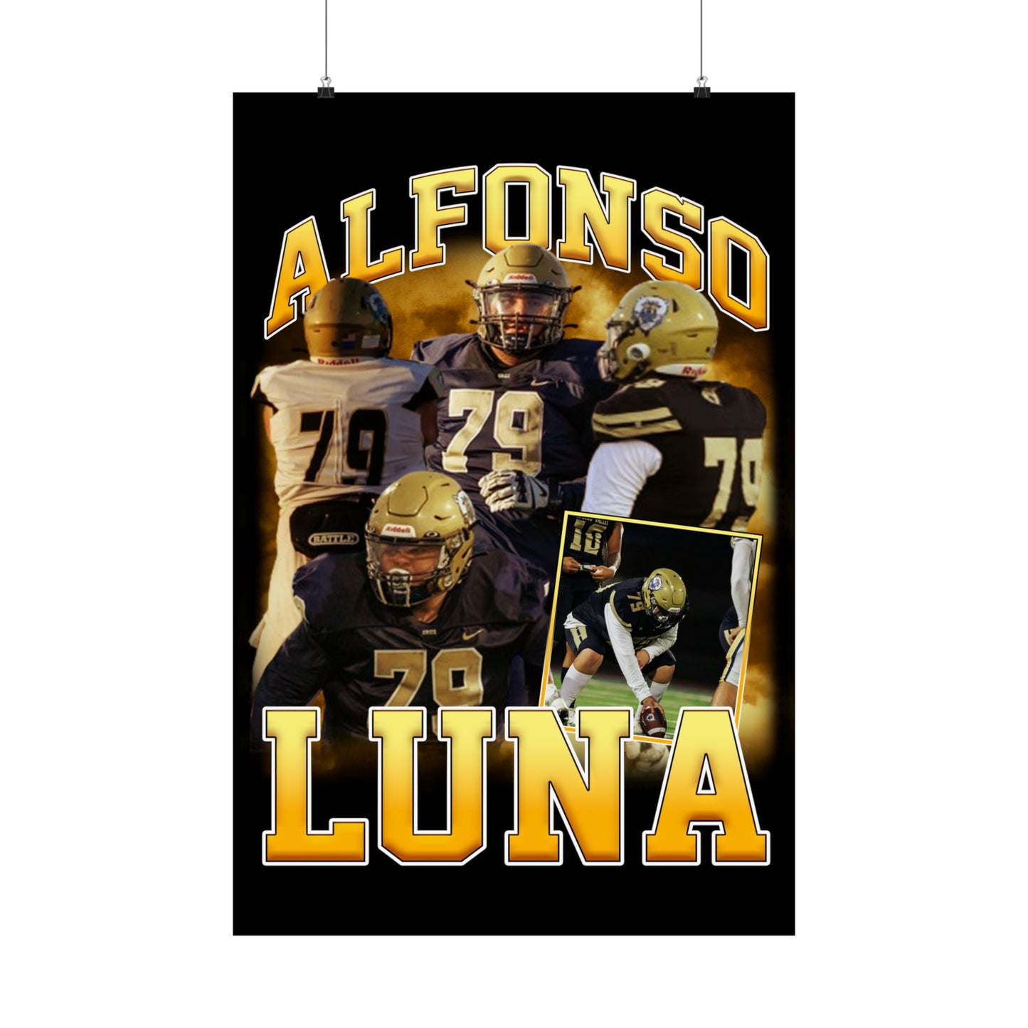 Alfonso Luna 24" x 36" Poster