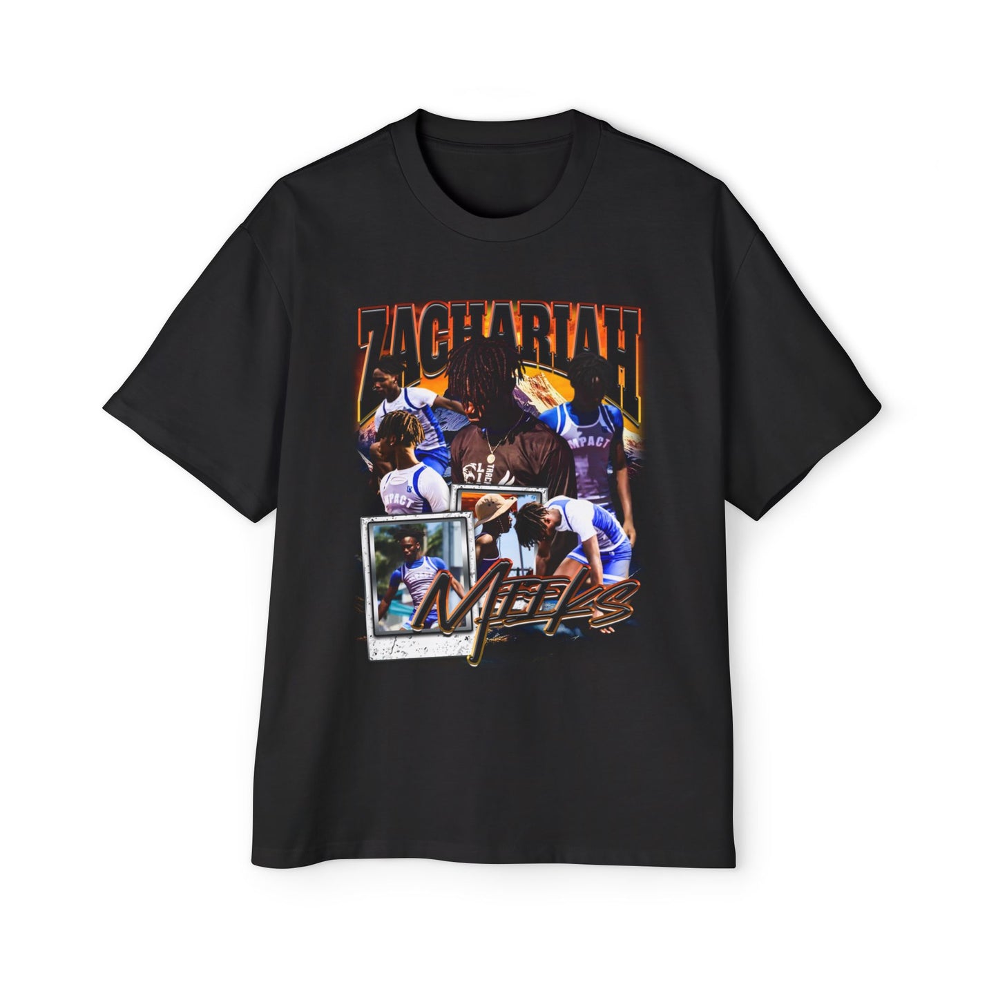 Zachariah Meeks Oversized Retro Tee