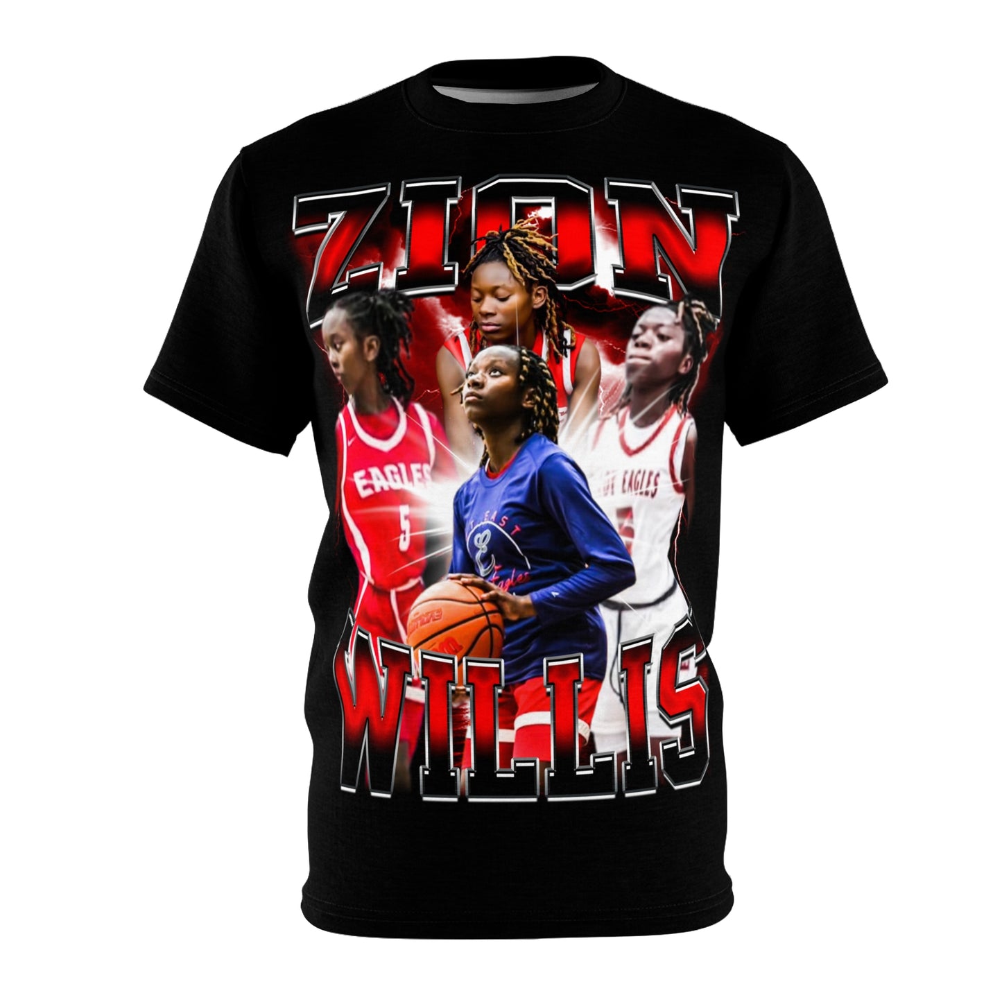 Zion Willis Vintage Full Print Tee