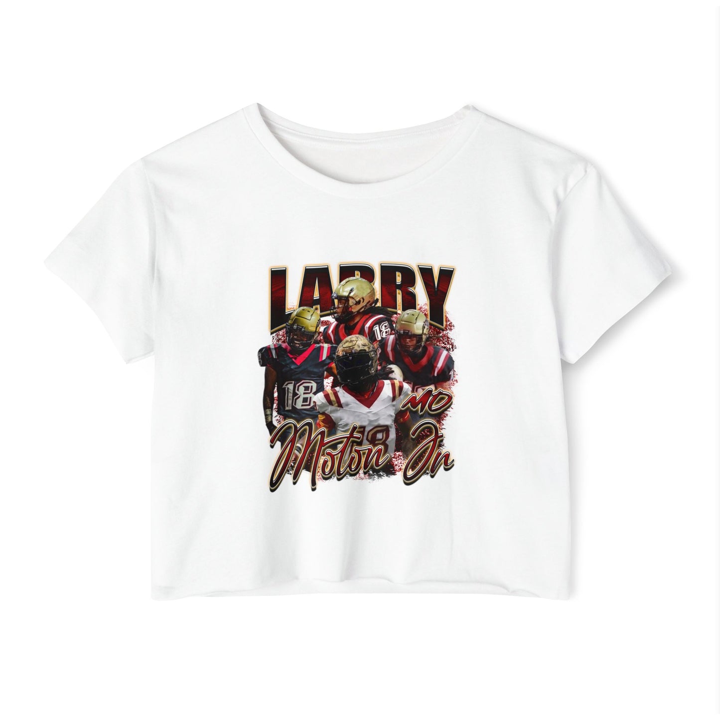 Larry Moton Jr Crop Top