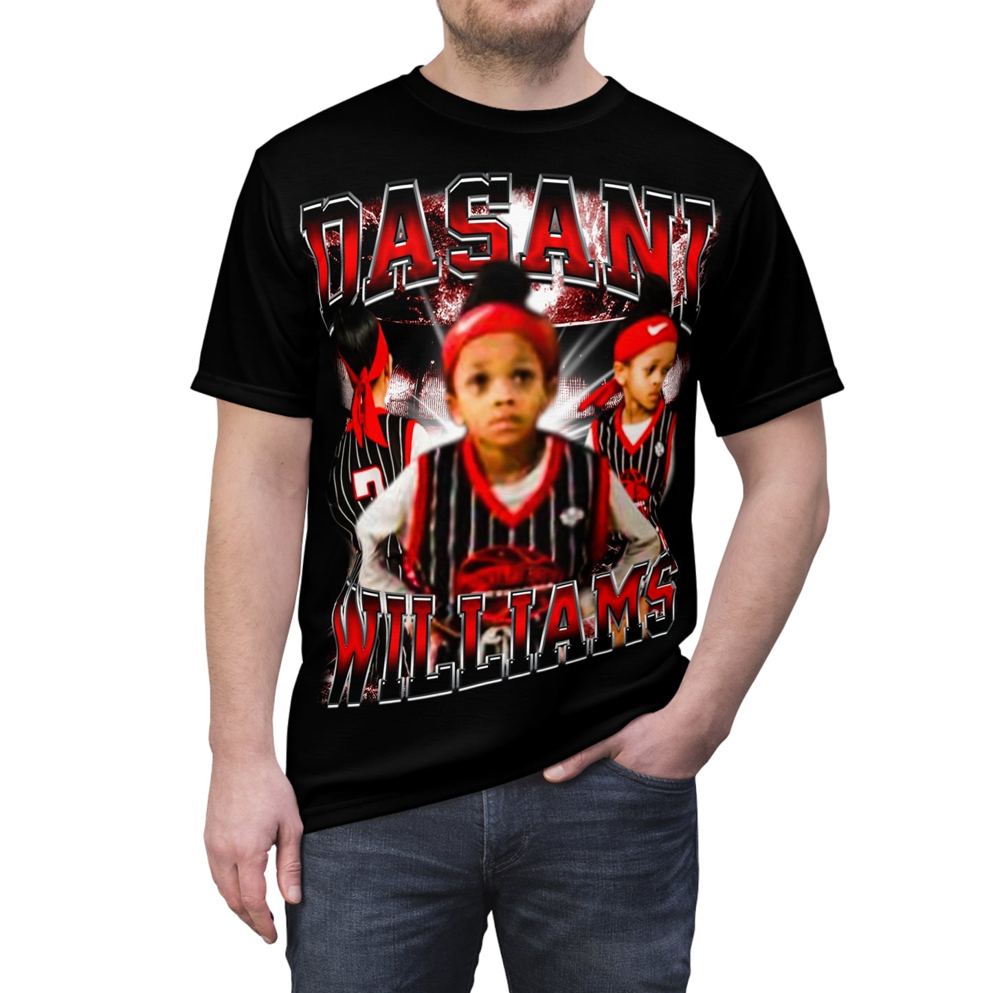Dasani Williams Vintage Full Print Tee