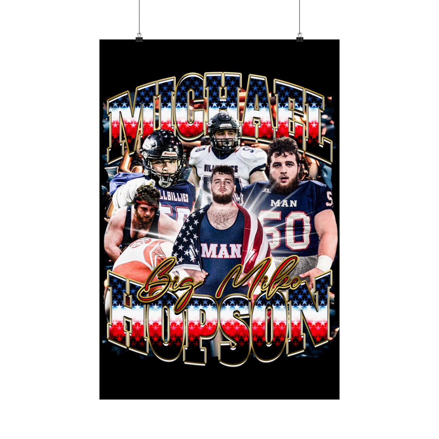 Michael Hopson Poster 24" x 36"