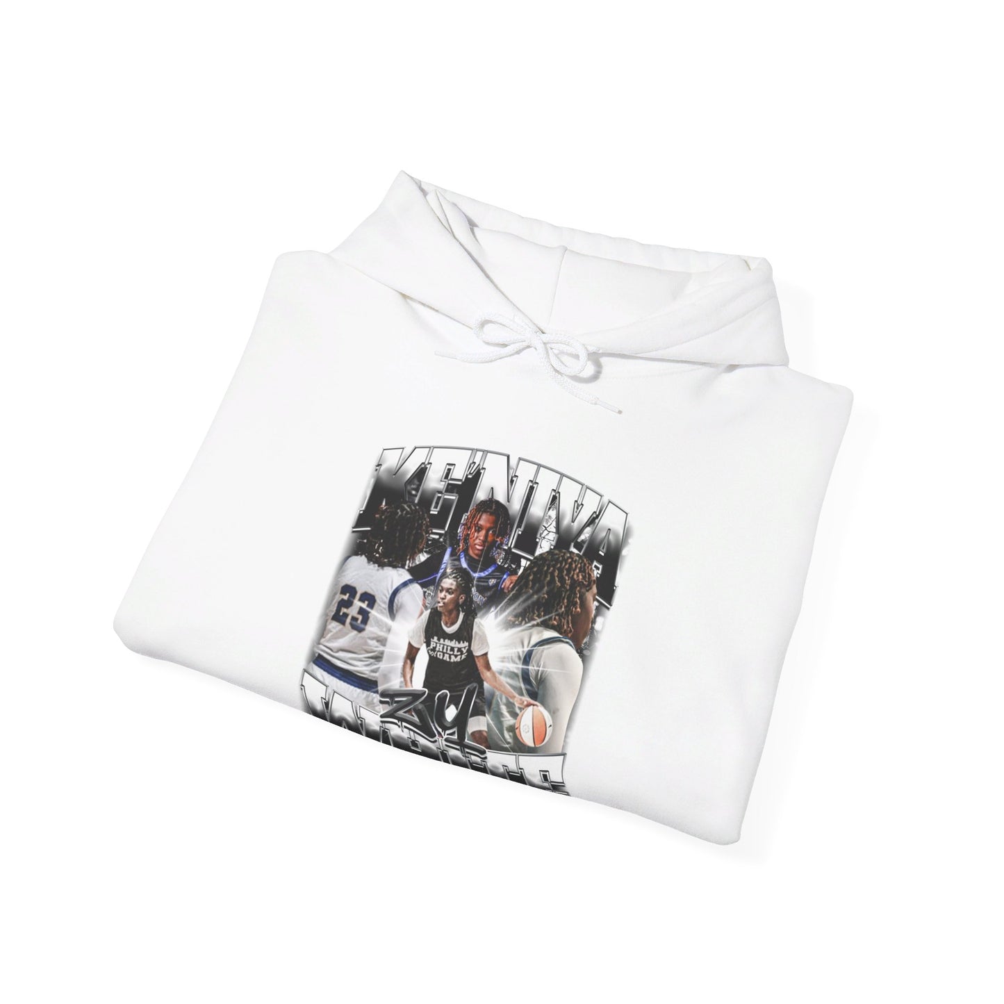 Ke'niya White Hoodie
