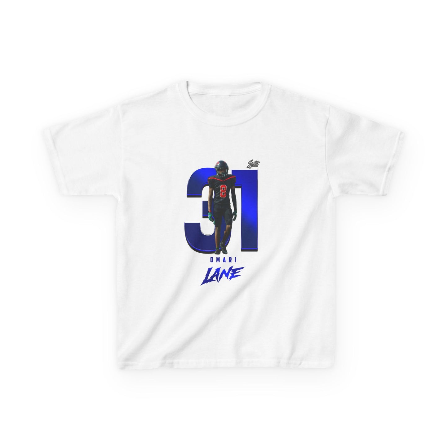 Omari Lane Youth Heavy Cotton Tee