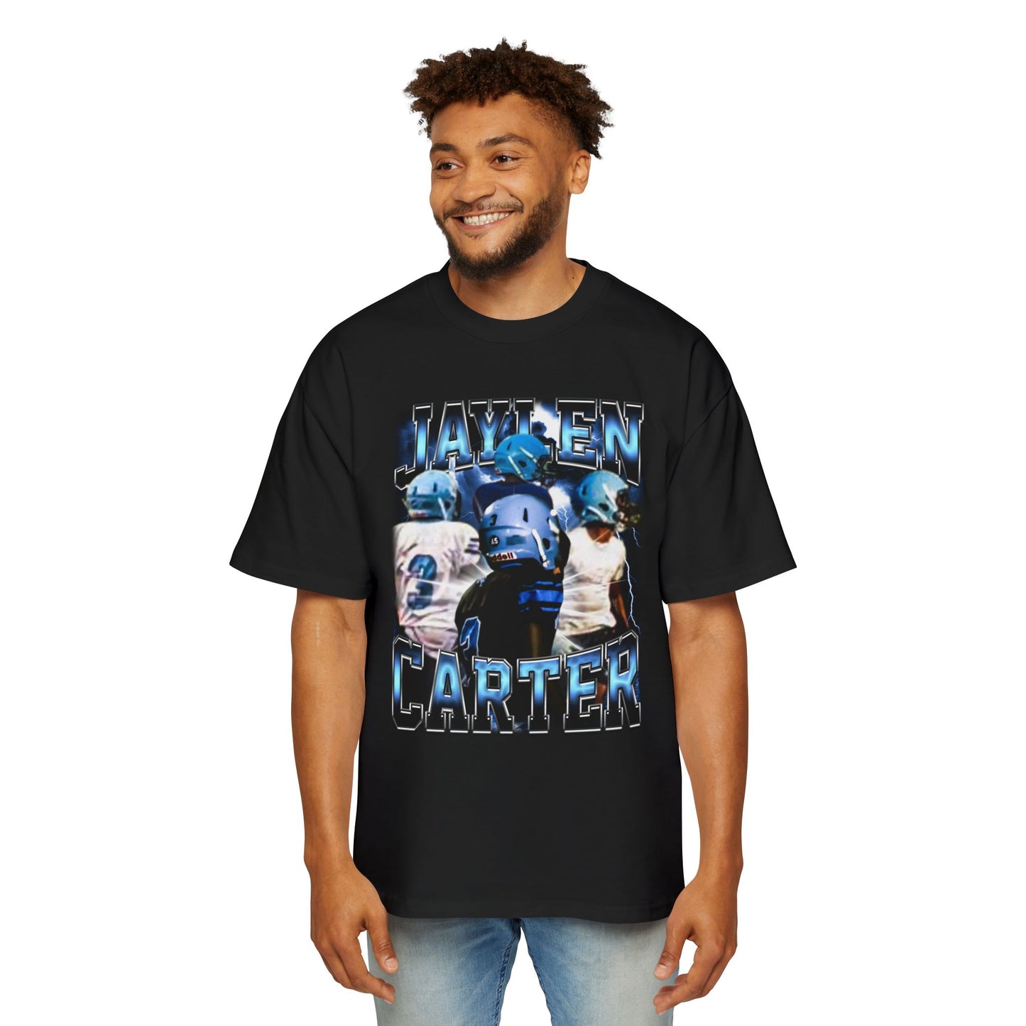 Jaylen Carter Oversized Retro Tee
