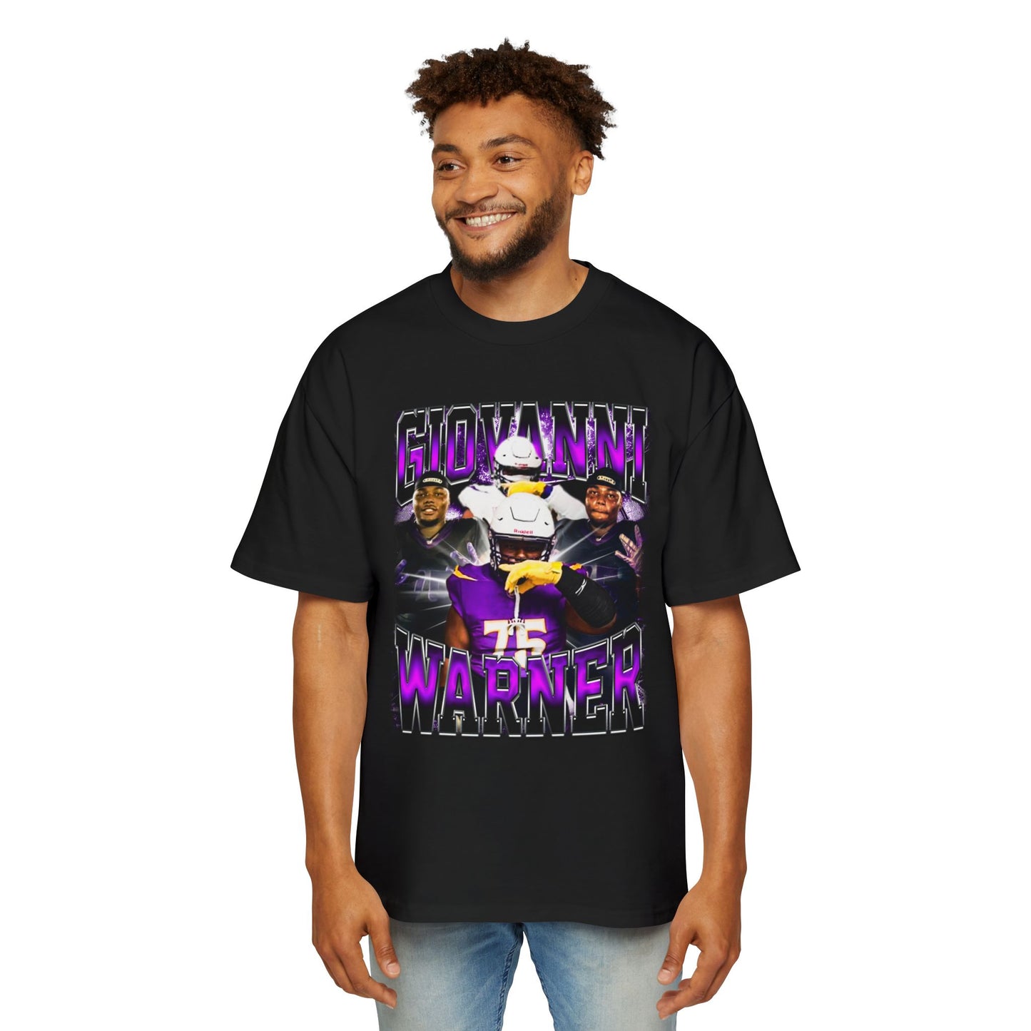 Giovanni Warner Oversized Retro Tee