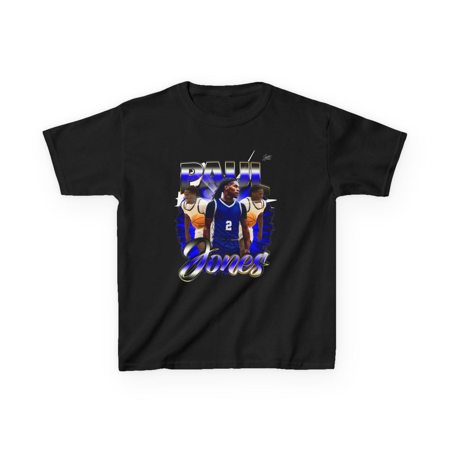 Paul Jones Youth Heavy Cotton Tee