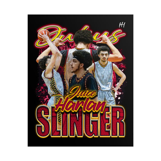 Julius Harlan Slinger Poster