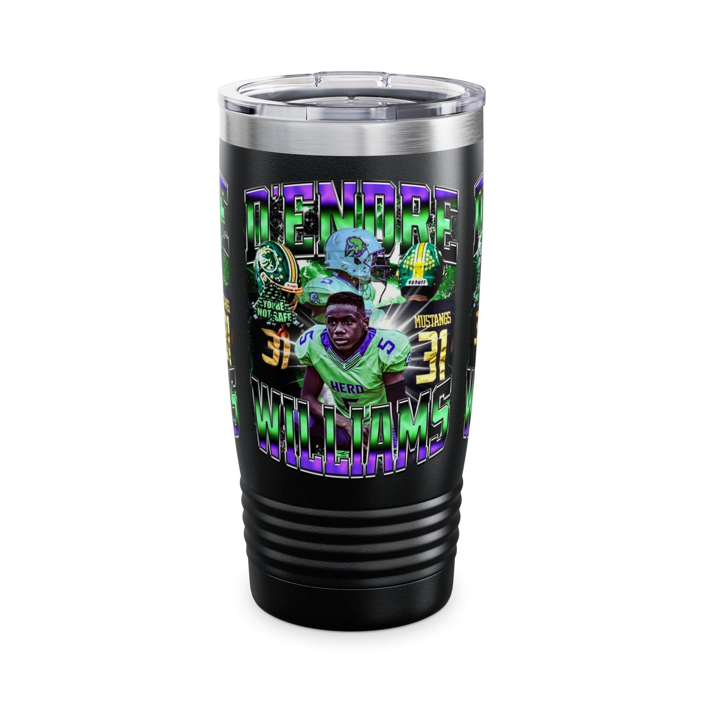 D'endre Williams Stainless Steal Tumbler