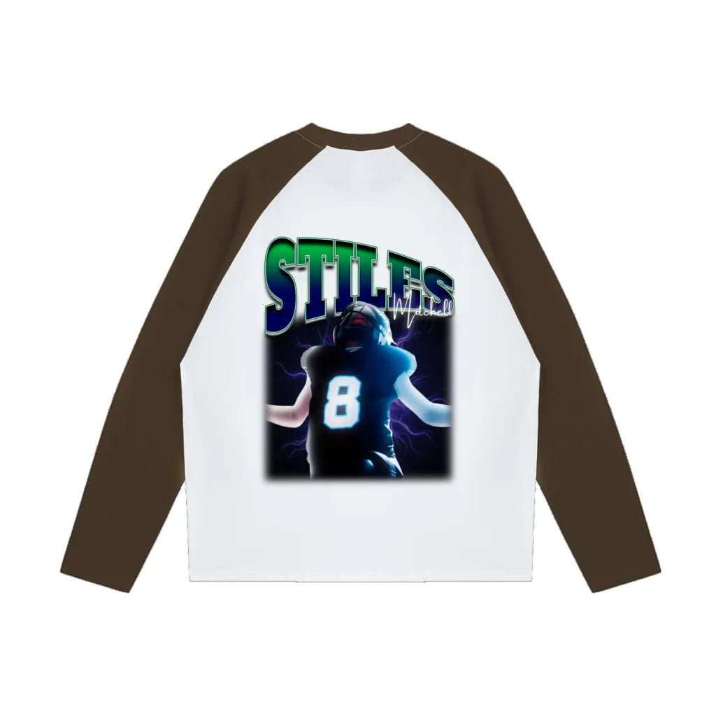 Stiles Mitchell Raglan Long-Sleeve T-Shirt