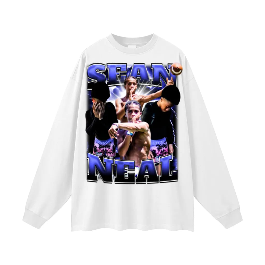 Sean Neal Oversized Long Sleeve Tee