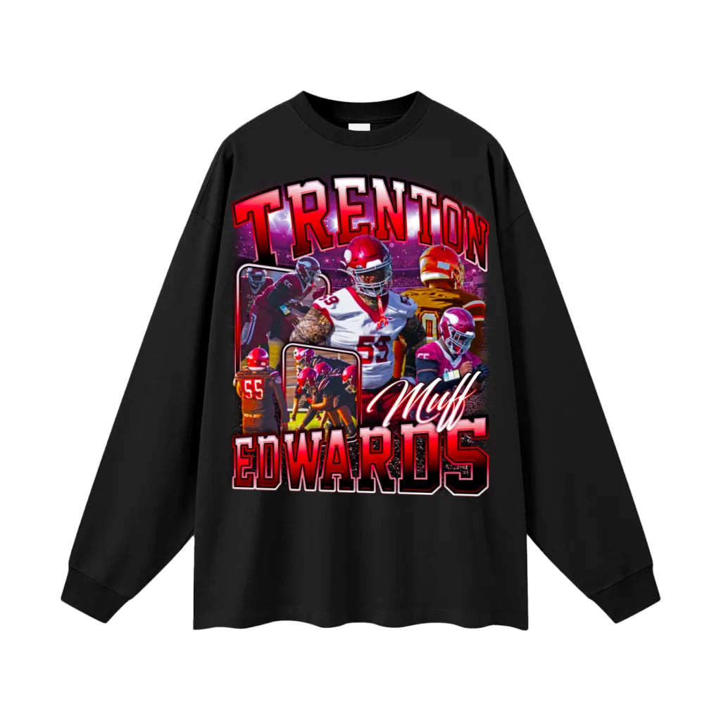Trenton Edwards Oversized Long Sleeve Tee