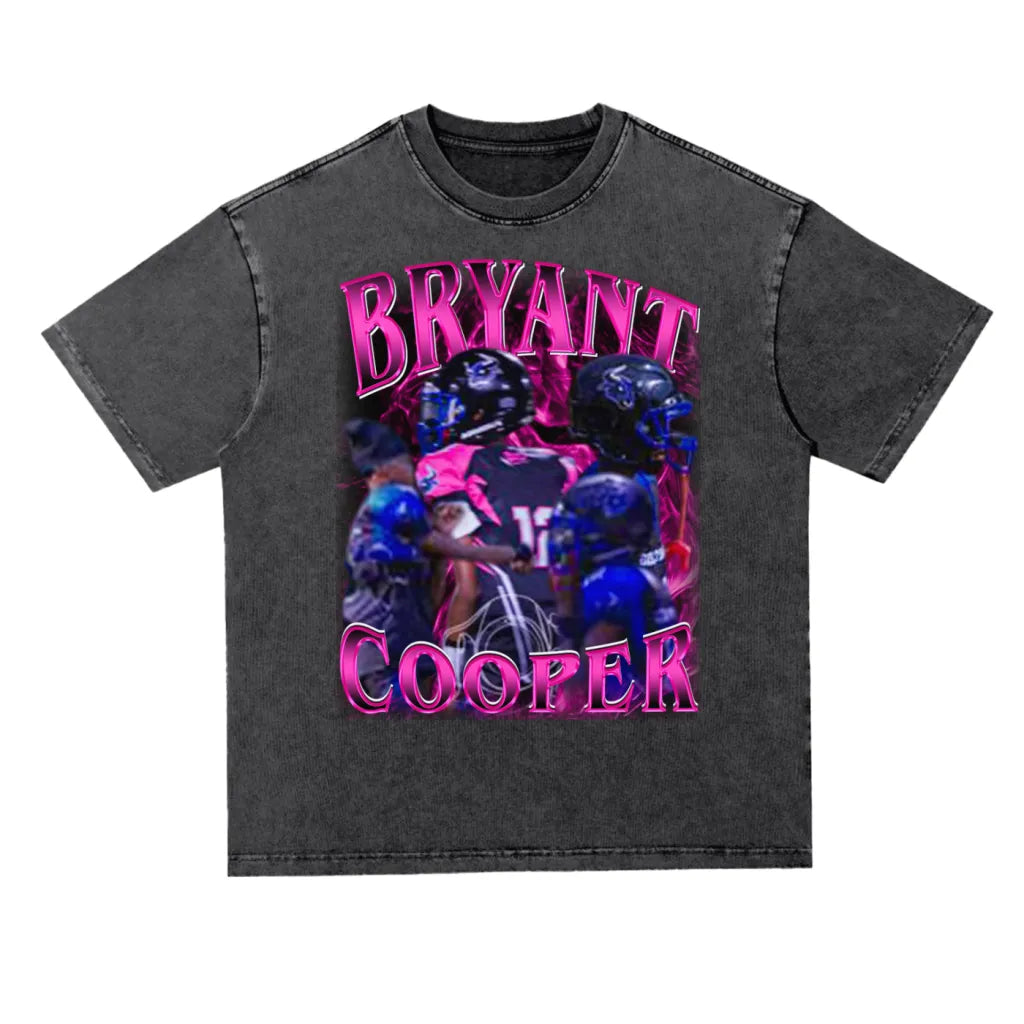 Bryant Cooper Oversized Acid wash T-shirt