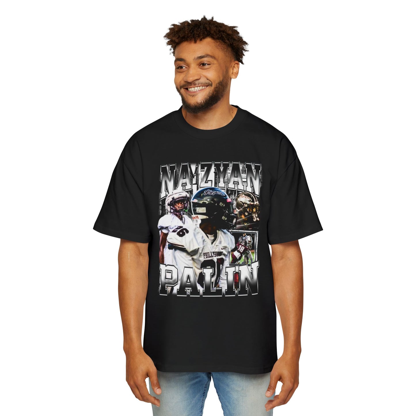Na'zyan Palin Oversized Retro Tee