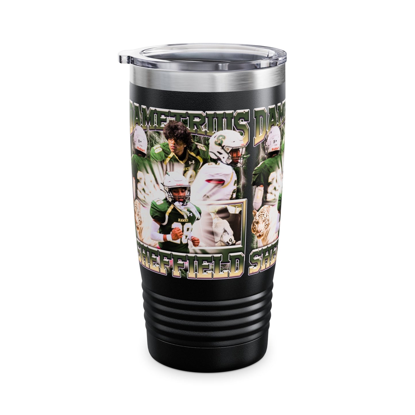 Demetrius Sheffield Stainless Steel Tumbler