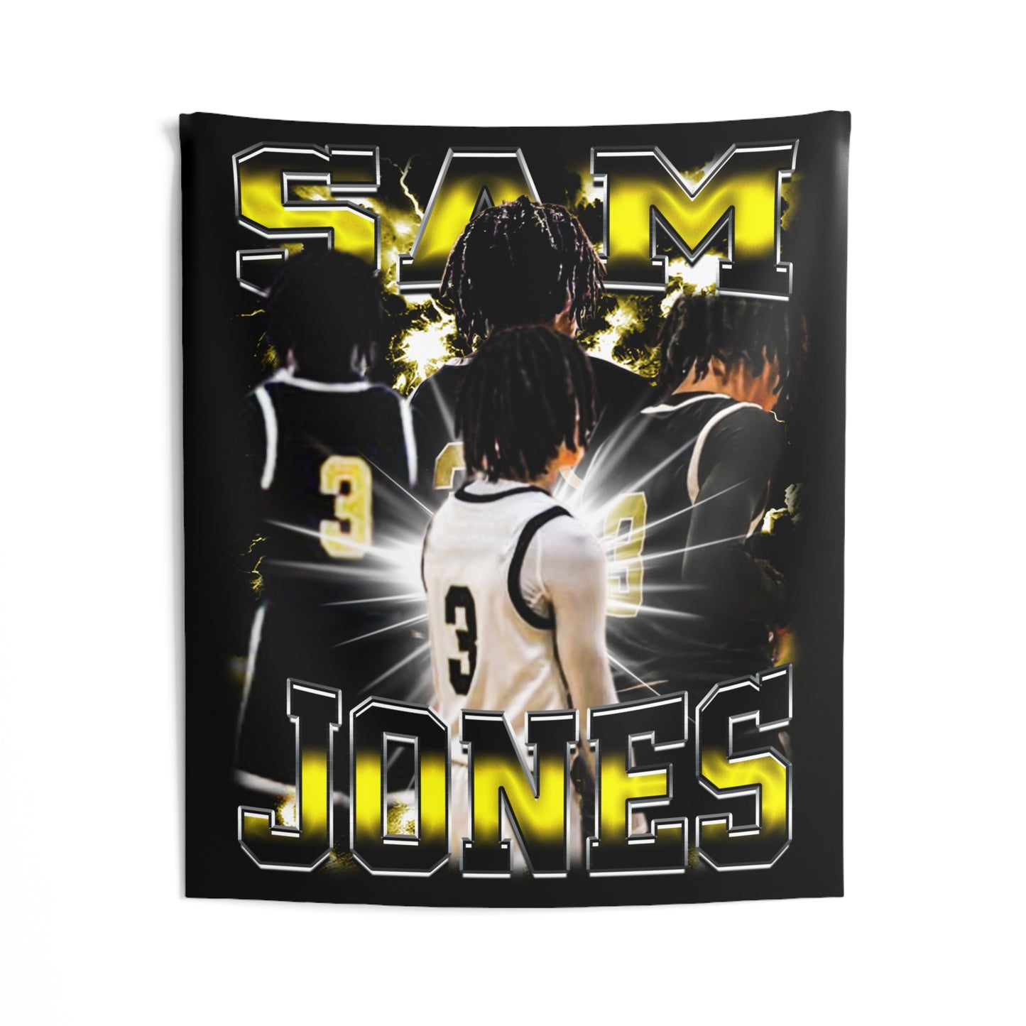 Sam Jones Tapestry 50” x 60”