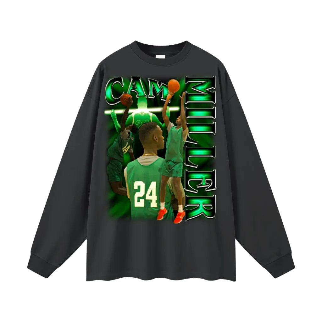 Cam Miller Oversized Long Sleeve Tee