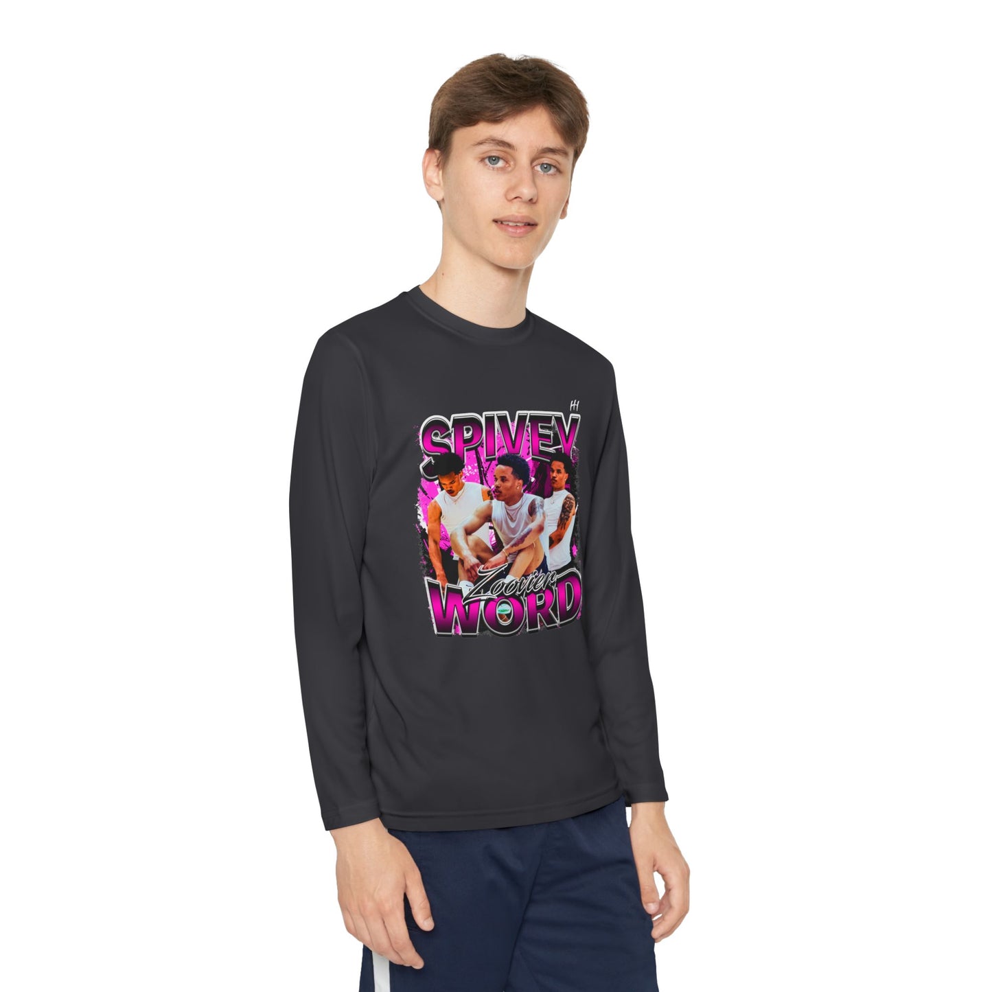 Spivey Word Youth Long Sleeve Tee