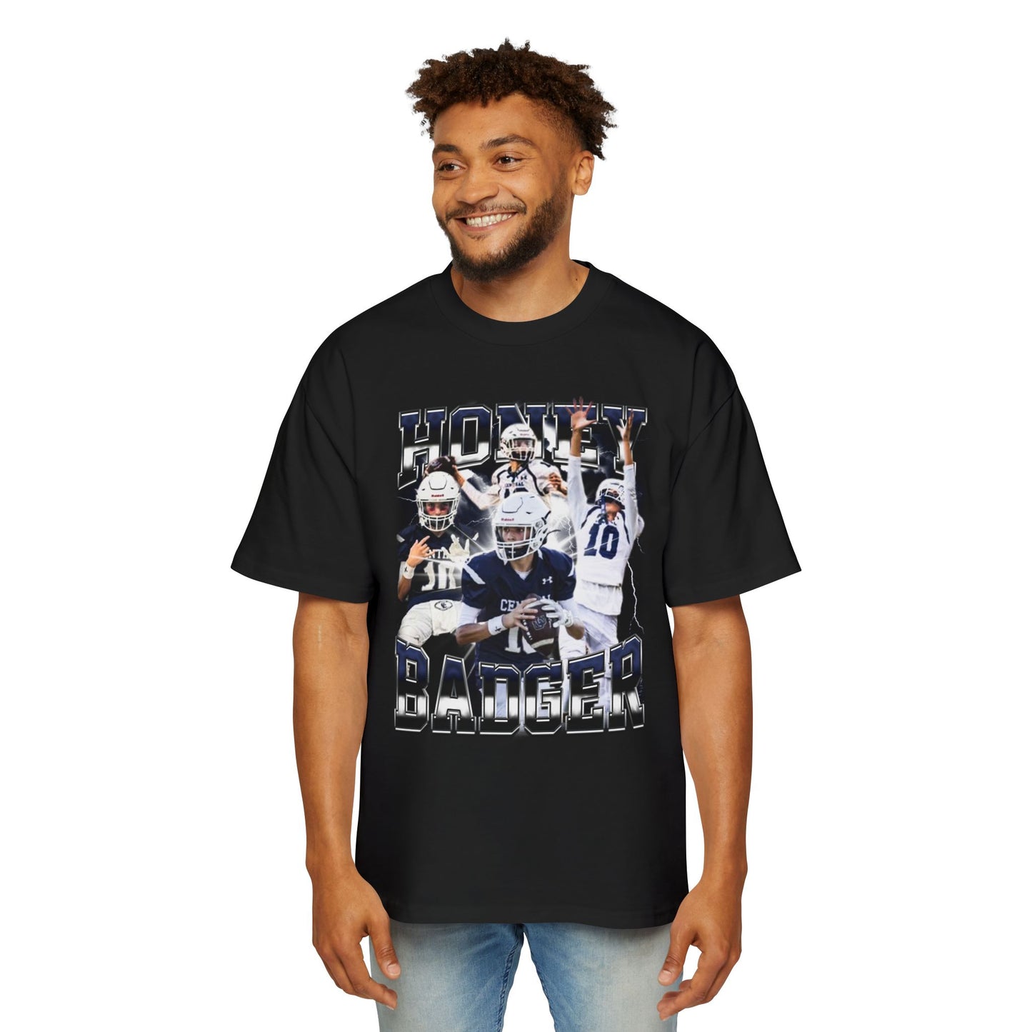 Honey Badger Oversized Retro Tee