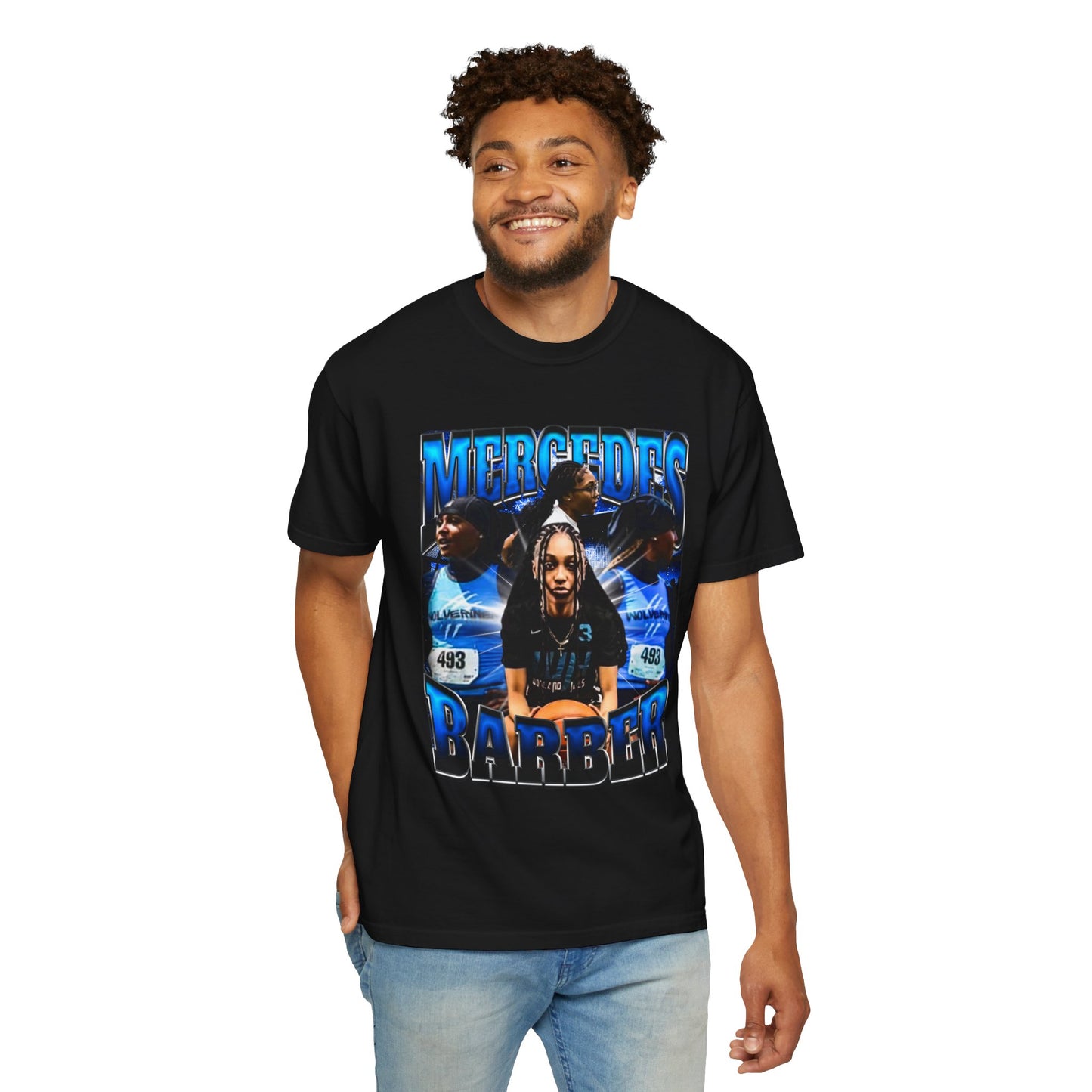 Mercedes Barber Heavyweight Premium Tee