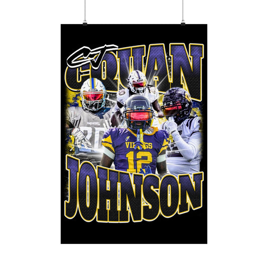 Cquan Johnson Poster 24" x 36"