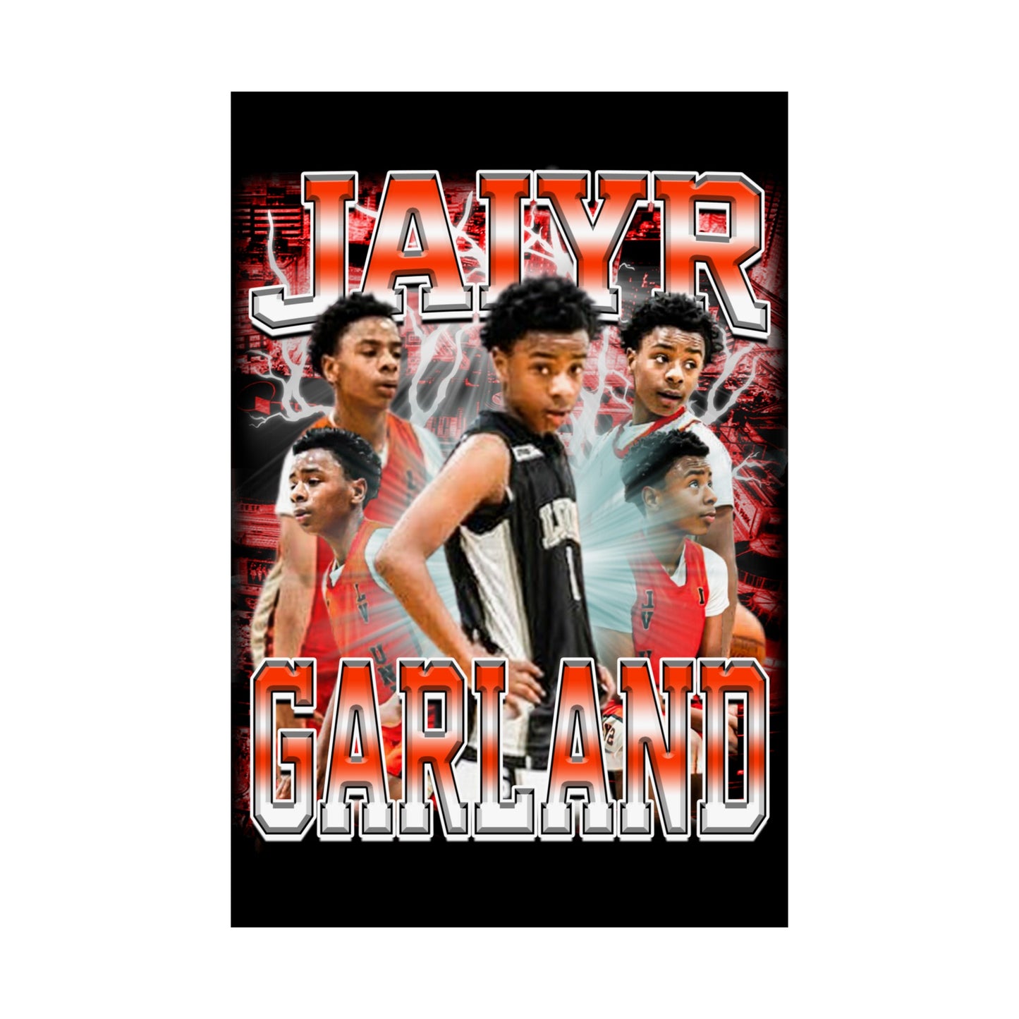 Jaiyr Garland Poster 24" x 36"