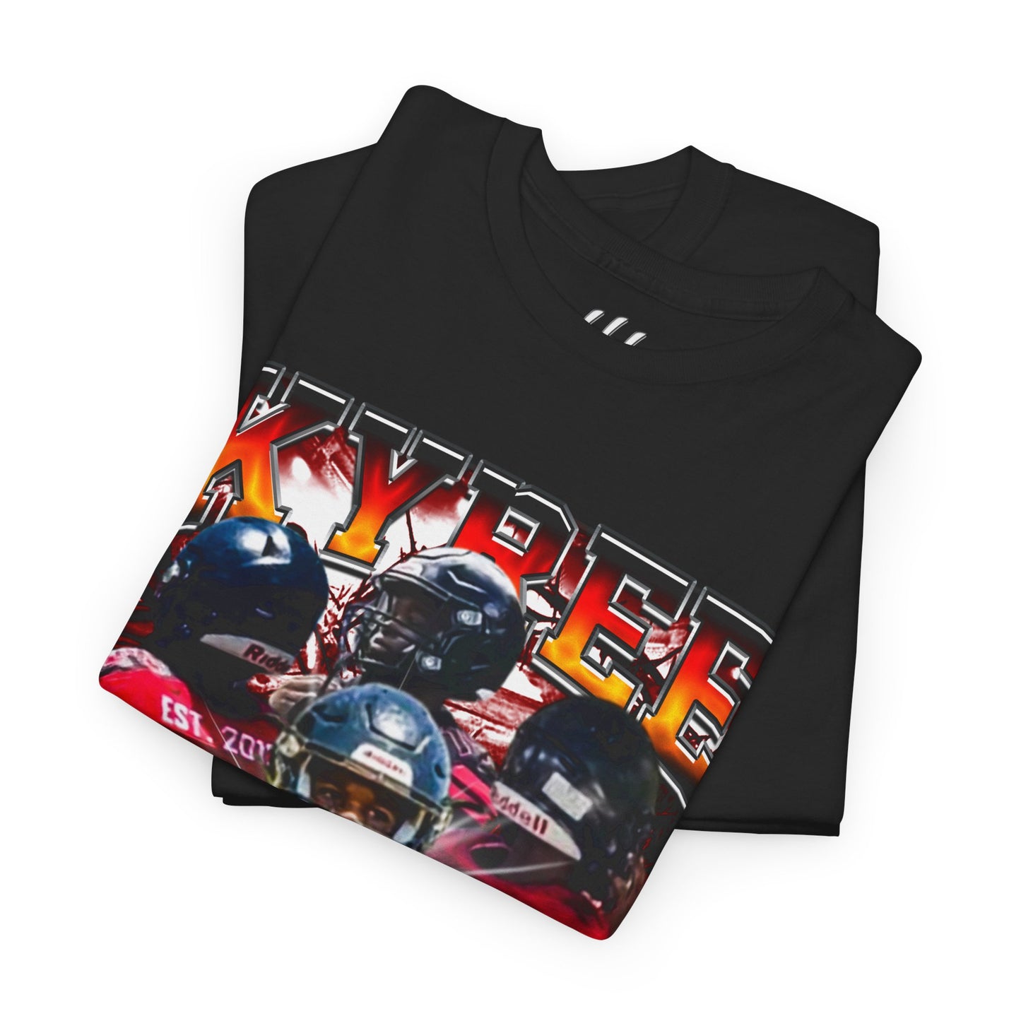 Kyree White Heavy Cotton Tee