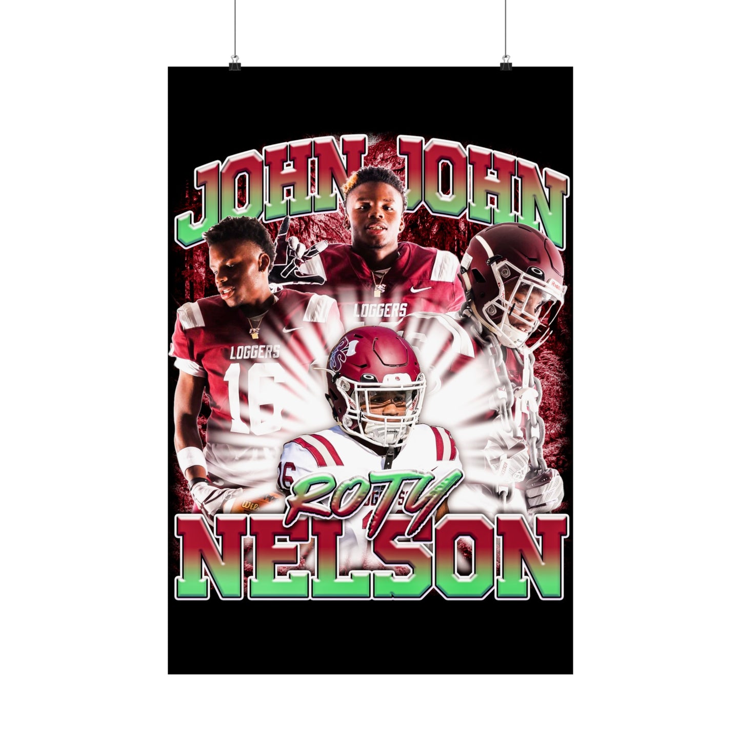 John John Nelson Poster 24" x 36"