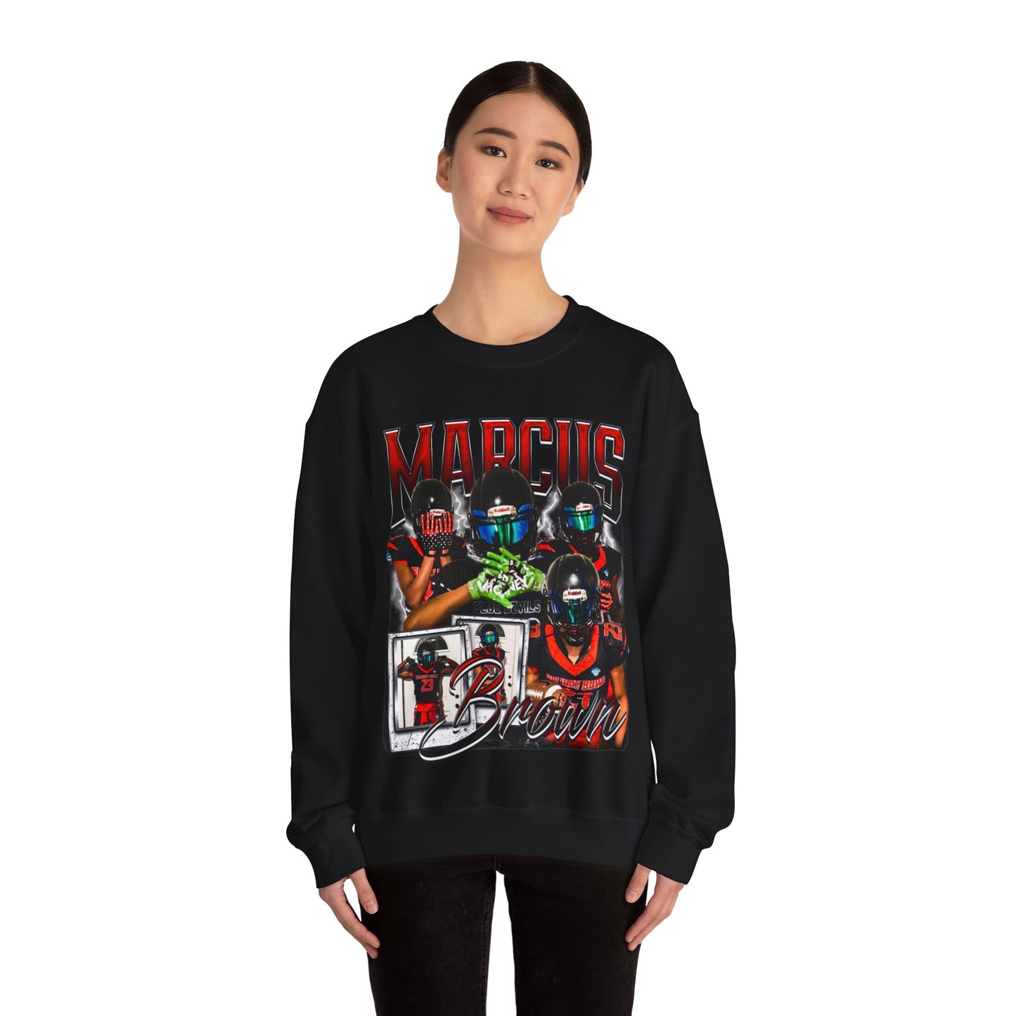 Marcus Brown Crewneck Sweatshirt