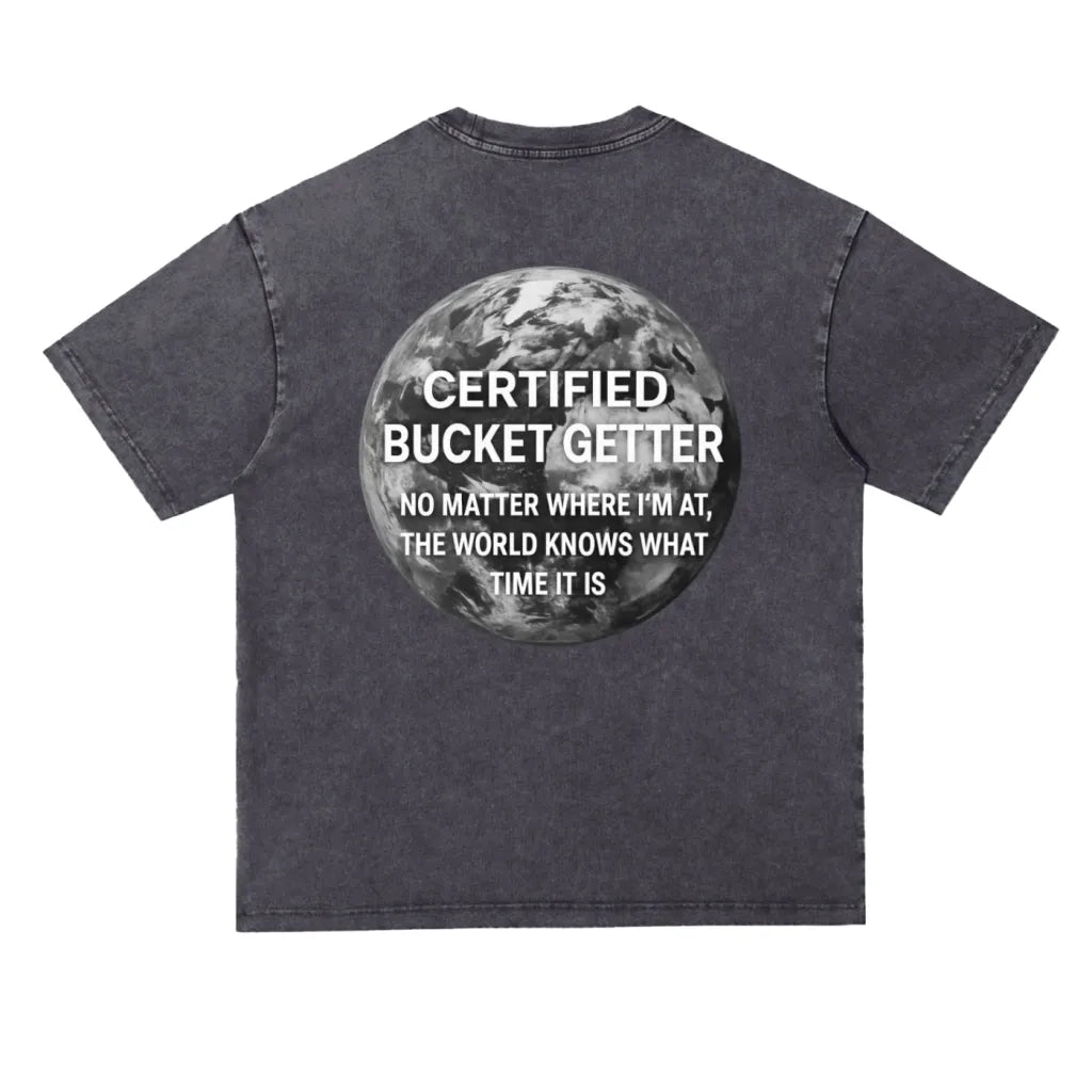 David Johnson Jr Oversized Acid Wash Tee
