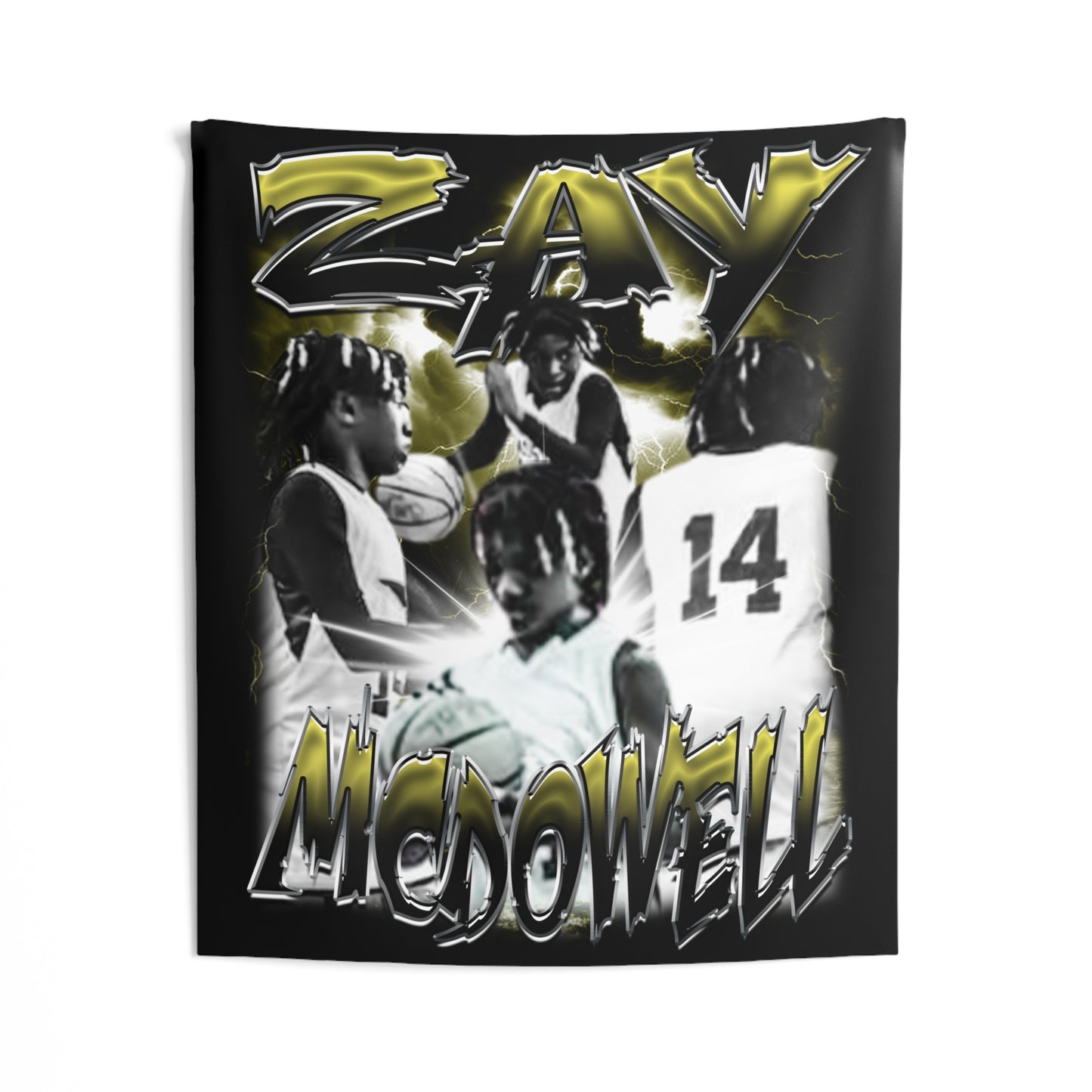 Zay Mcdowell Tapestry 50” x 60”