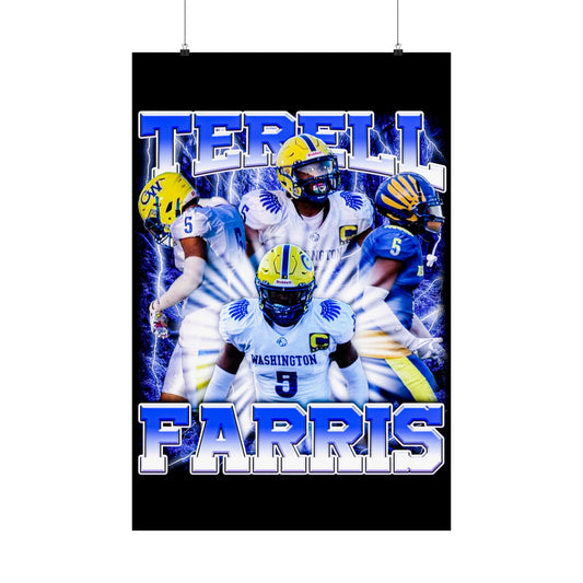 Terrell Farris Poster 24" x 36"