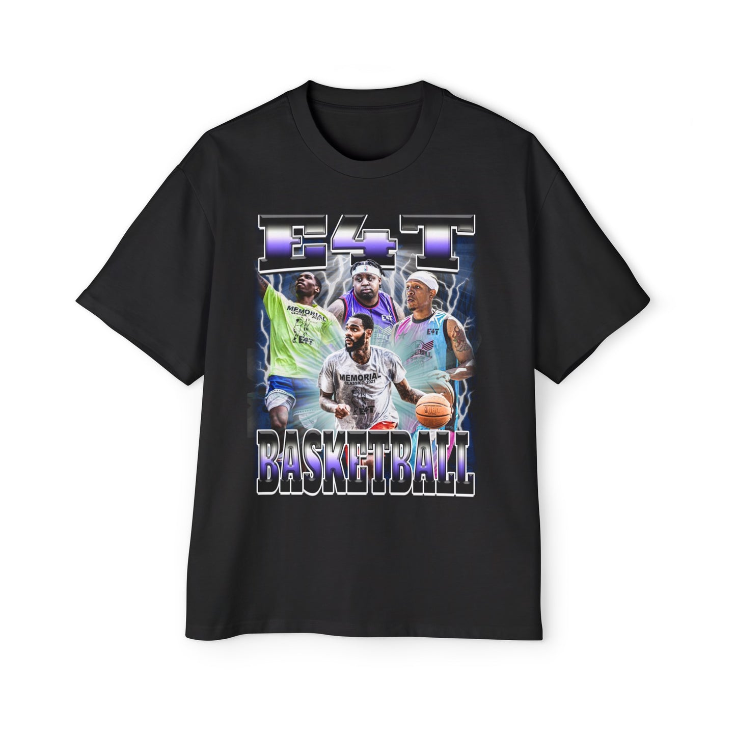 E4T Basketball Oversized Tee