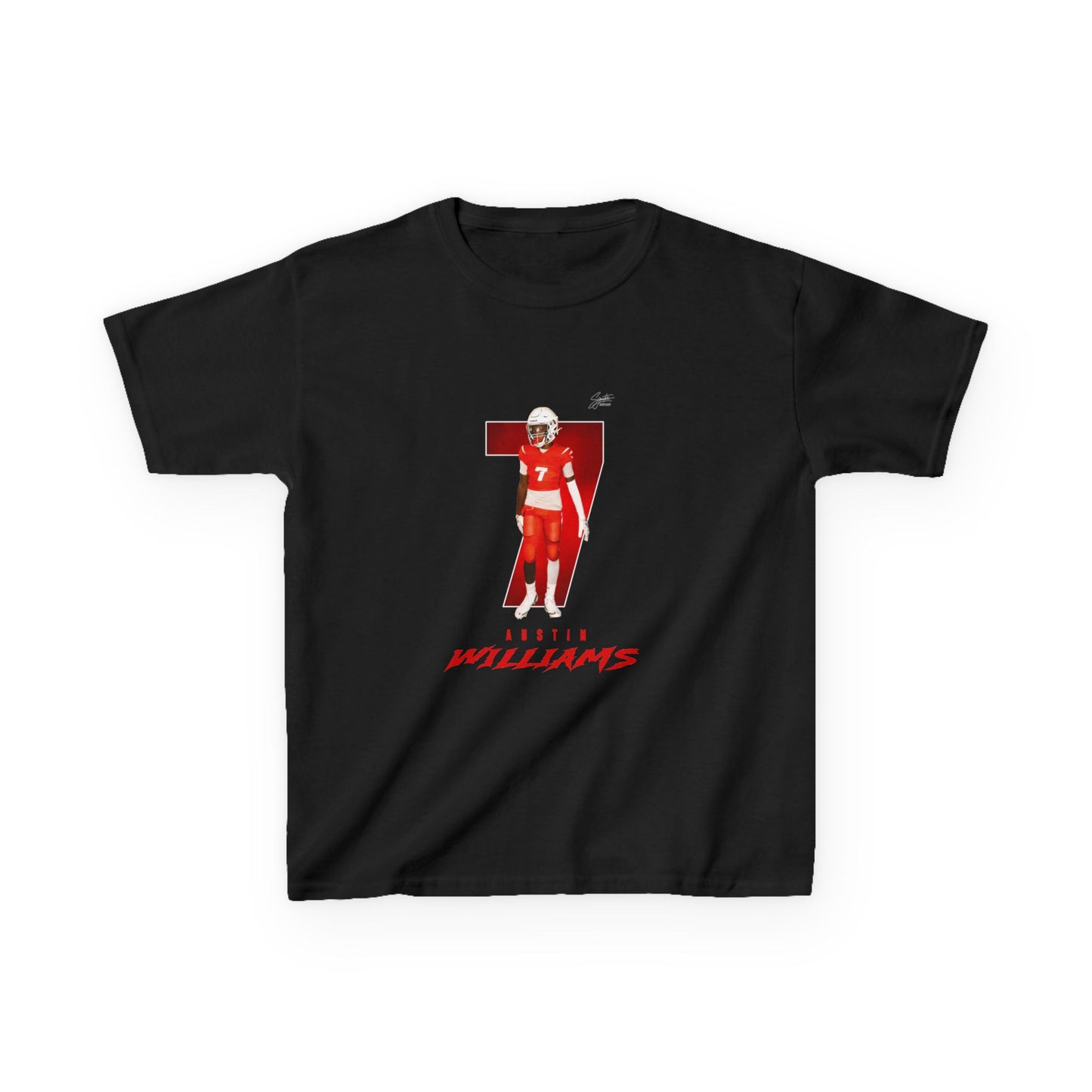 Austin Williams Youth Heavy Cotton Tee