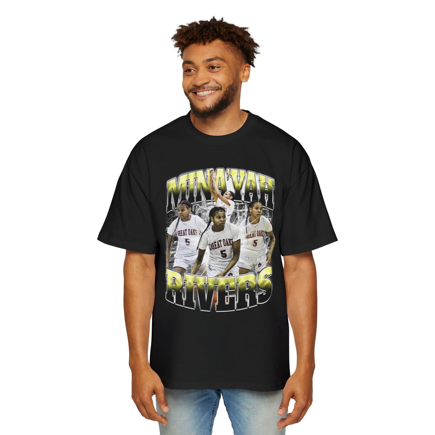 Mina'yah Rivers Oversized Tee
