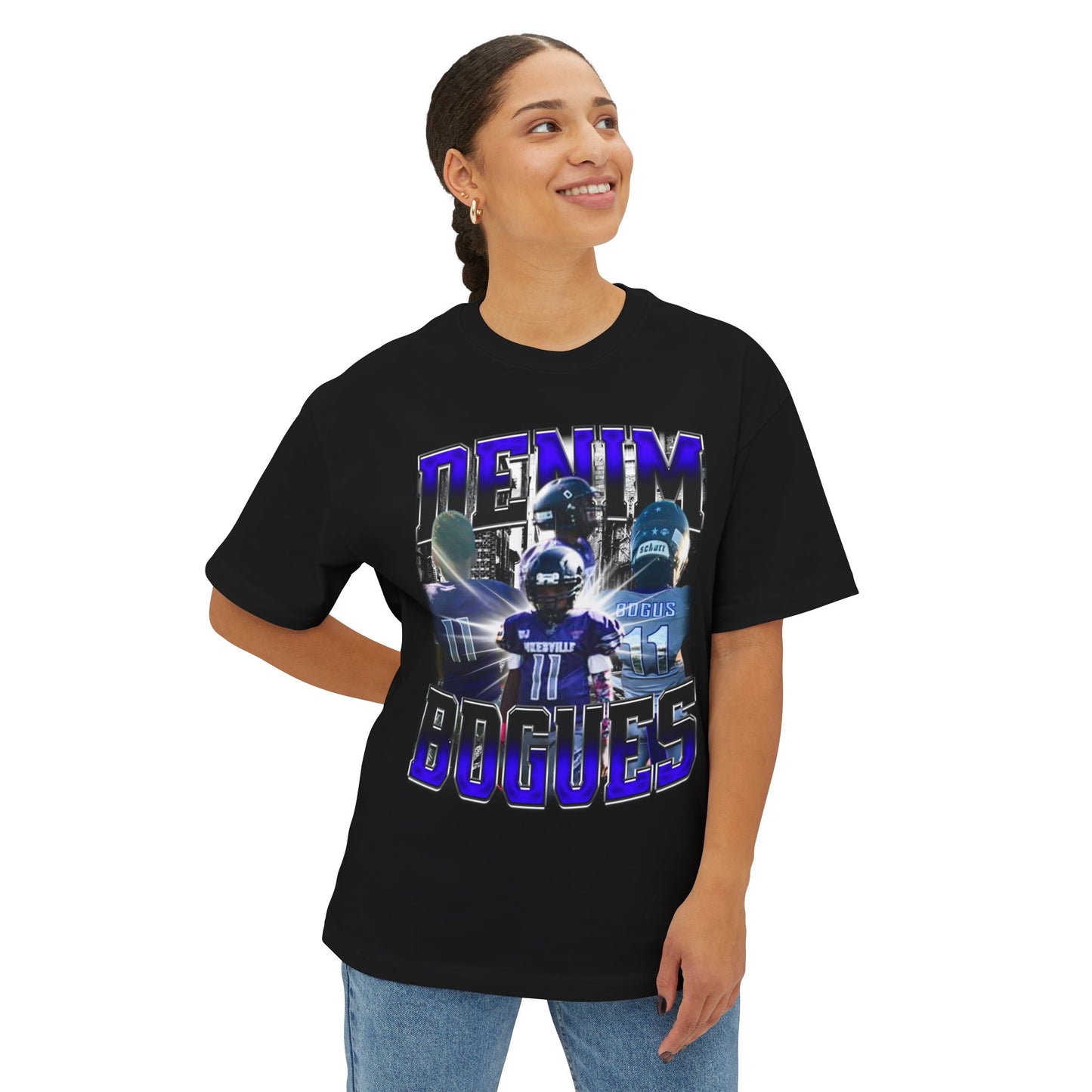 Denim Bogues Oversized Vintage Tee